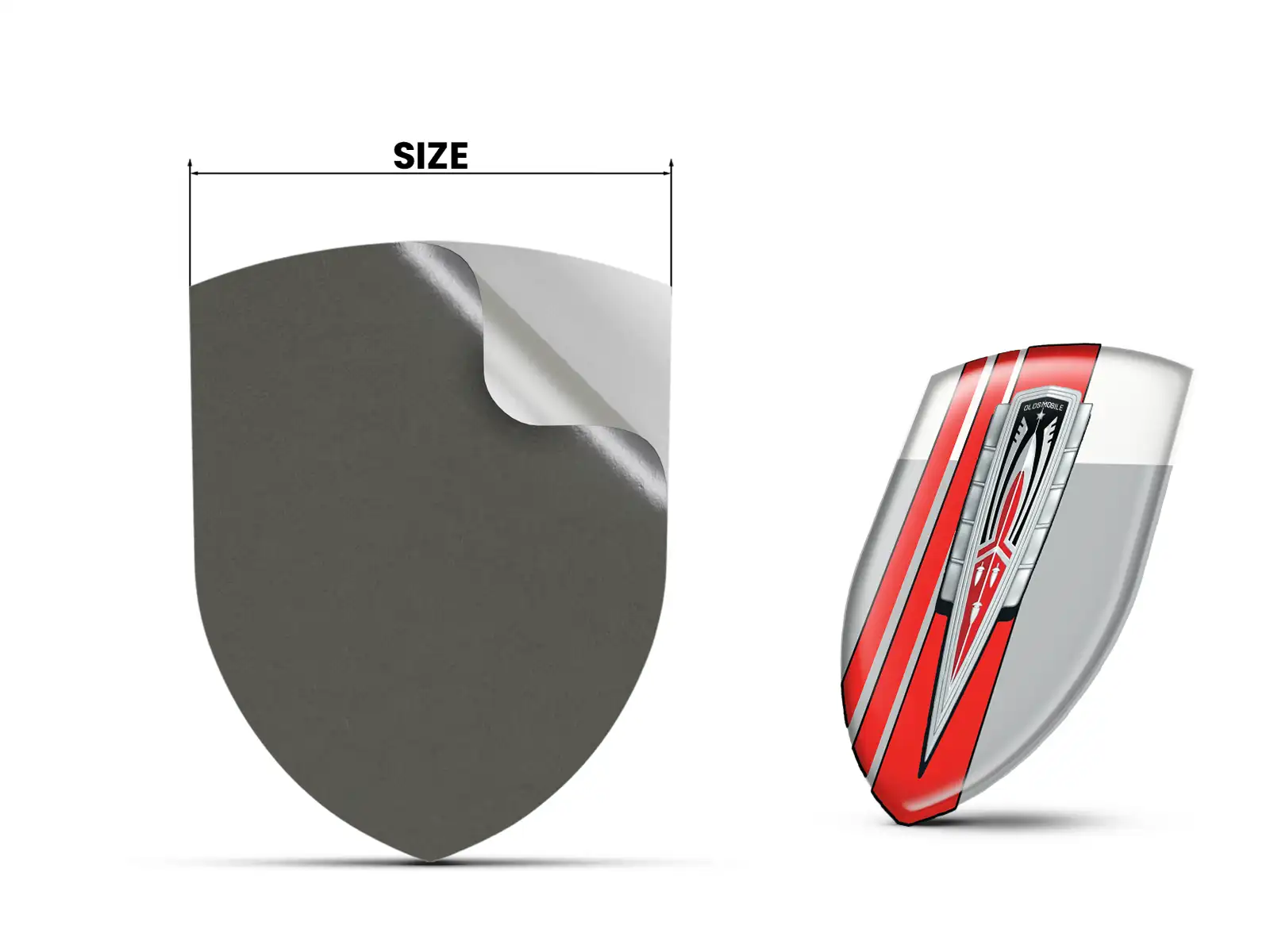 Oldsmobile Car Silicone Emblems Sports High Quality Professional